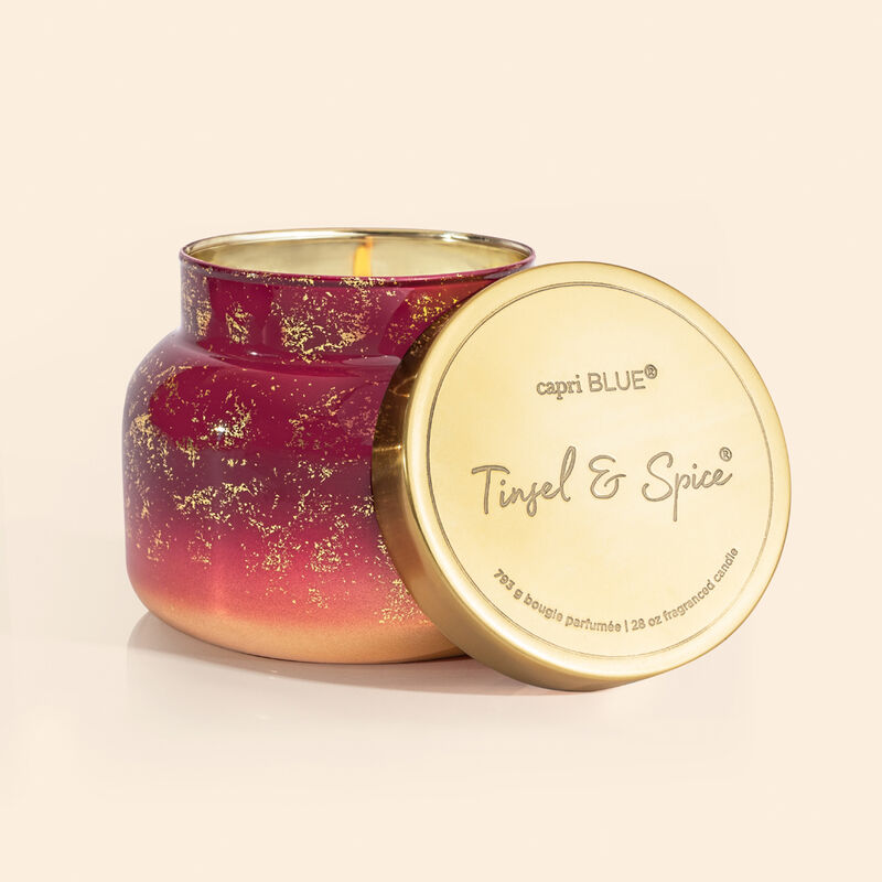 Tinsel & Spice Glimmer Oversized Jar, 28 oz is THE holiday fragrance of 2022 image number 1
