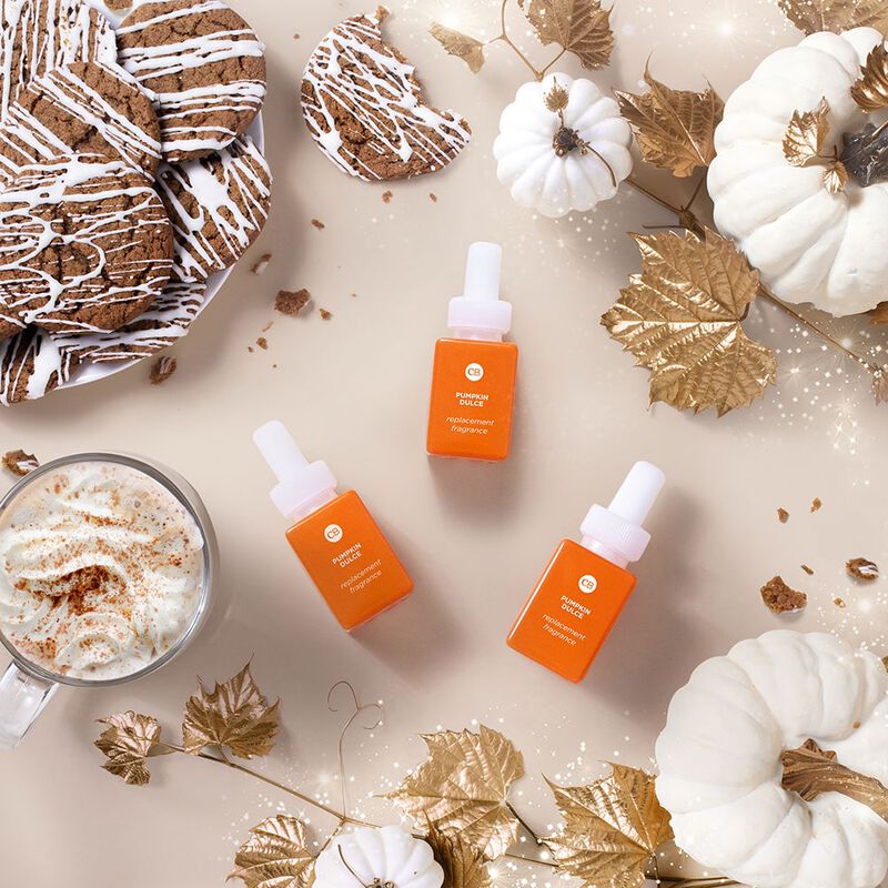 CB+ Pura Diffuser Refill, Pumpkin Dulce Vials with Fragrance Notes image number 4