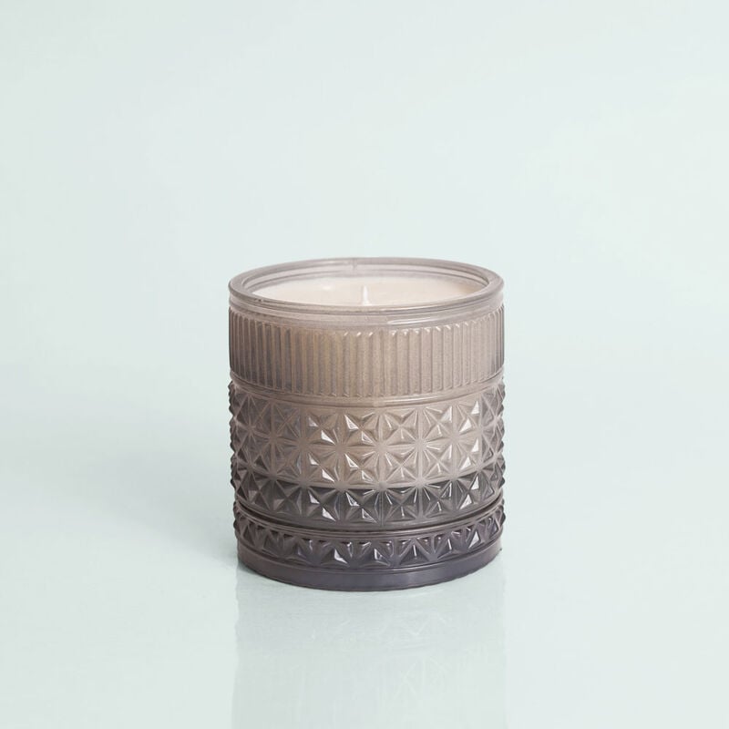 Rain Faceted Candle Jar, 11 oz Candle without lid not burning image number 2
