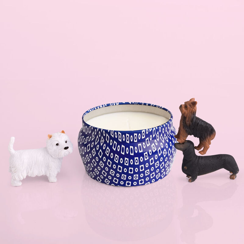 Blue Jean Blue Mini Cute Candle product with puppies image number 3