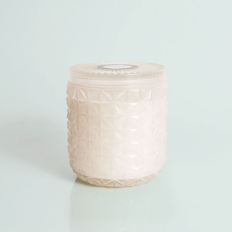 Modern Mint Jumbo Faceted Candle Jar, 30 oz Candle Alt View image number 1