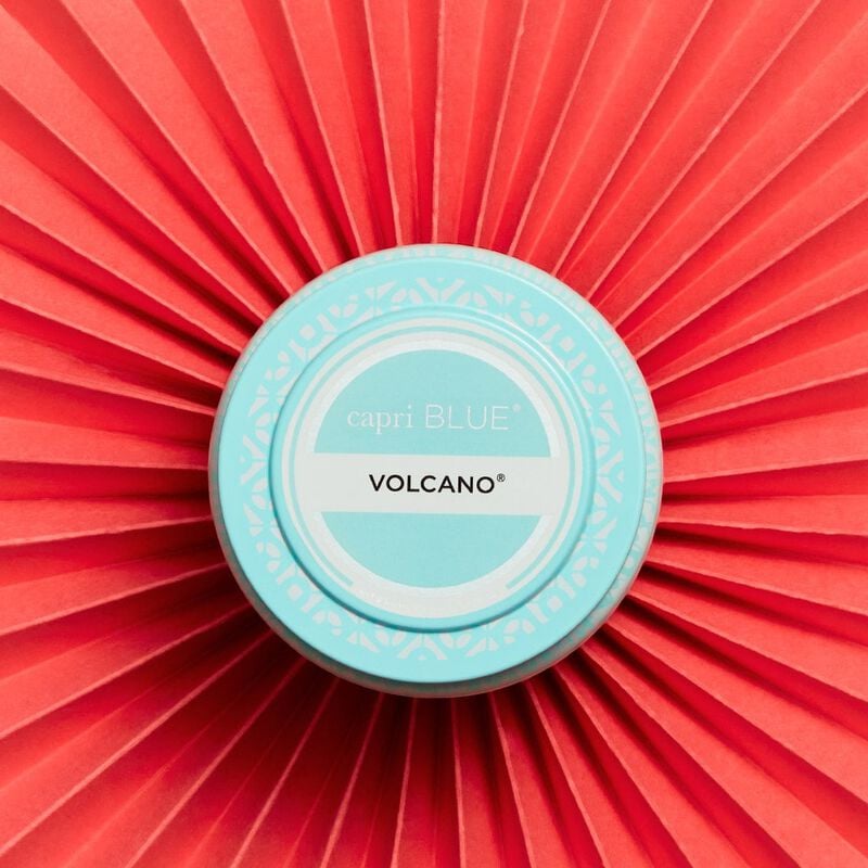 Volcano Aqua Printed Travel Candle Tin Alt Product View 4 image number 4