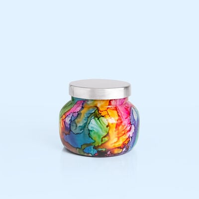Volcano Rainbow Watercolor Petite Jar, 8 oz alt product view