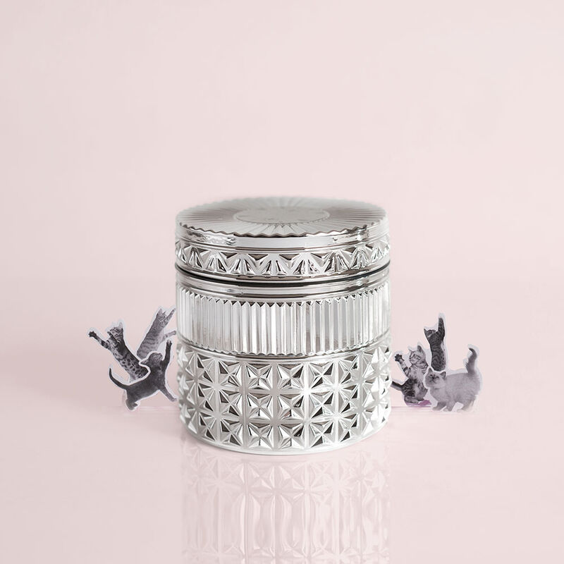 Citrus & Violet Haze Gilded Faceted Candle Jar, 11 oz Surprise and Delight  image number 5