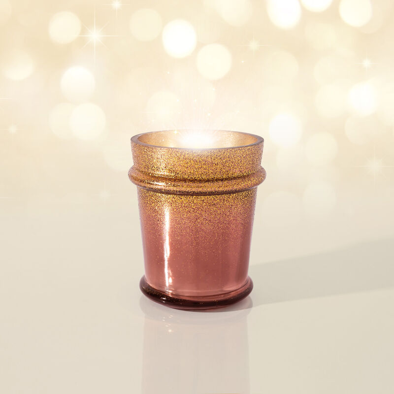 Tinsel & Spice Glitz Found Candle Glass product with magic image number 1