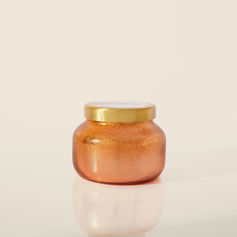 Pumpkin Dulce Glitz Petite Candle Jar, 8oz Product View image number 0