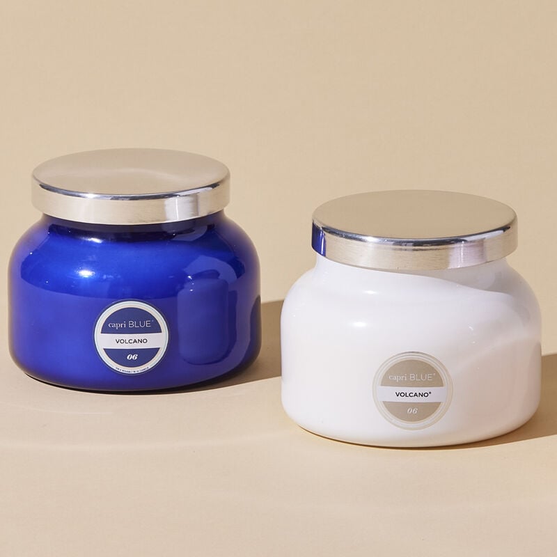Volcano Blue & White 19oz Candle Duo, , large image number 0