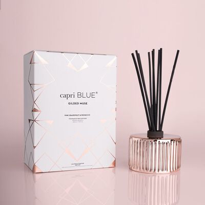 Pink Grapefruit & Prosecco Gilded Reed Diffuser, 7.75 fl oz with Box Alt Shot
