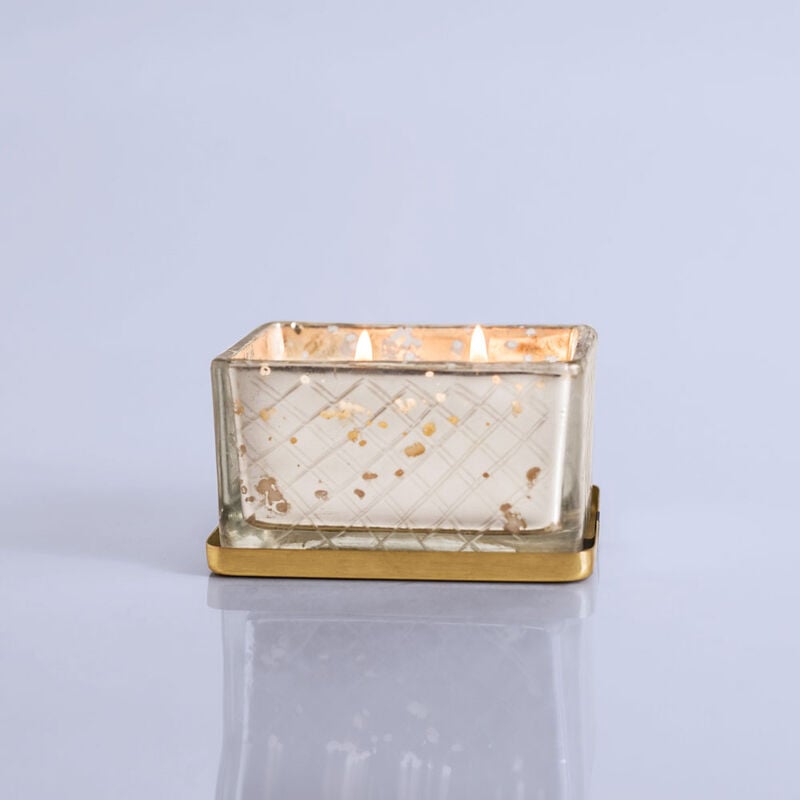 Paris Mercury Jewel Box Candle, 4oz When Lit image number 1