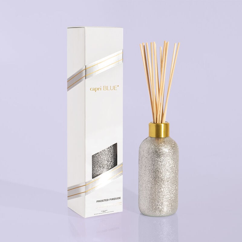 Frosted Fireside Glam Reed Diffuser product outside of box image number 0