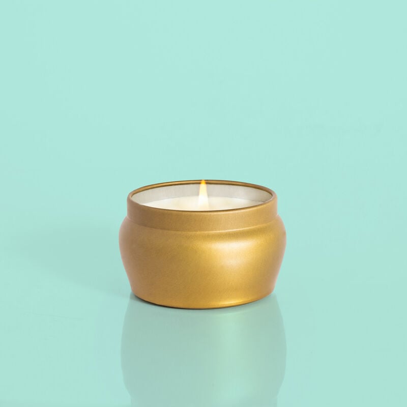 Pumpkin Dulce Glam Mini Tin Candle, 3oz Product Profile View image number 4