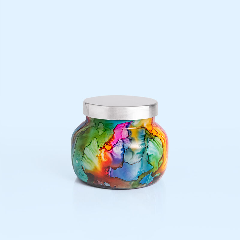 Volcano Rainbow Watercolor Petite Jar image number 0