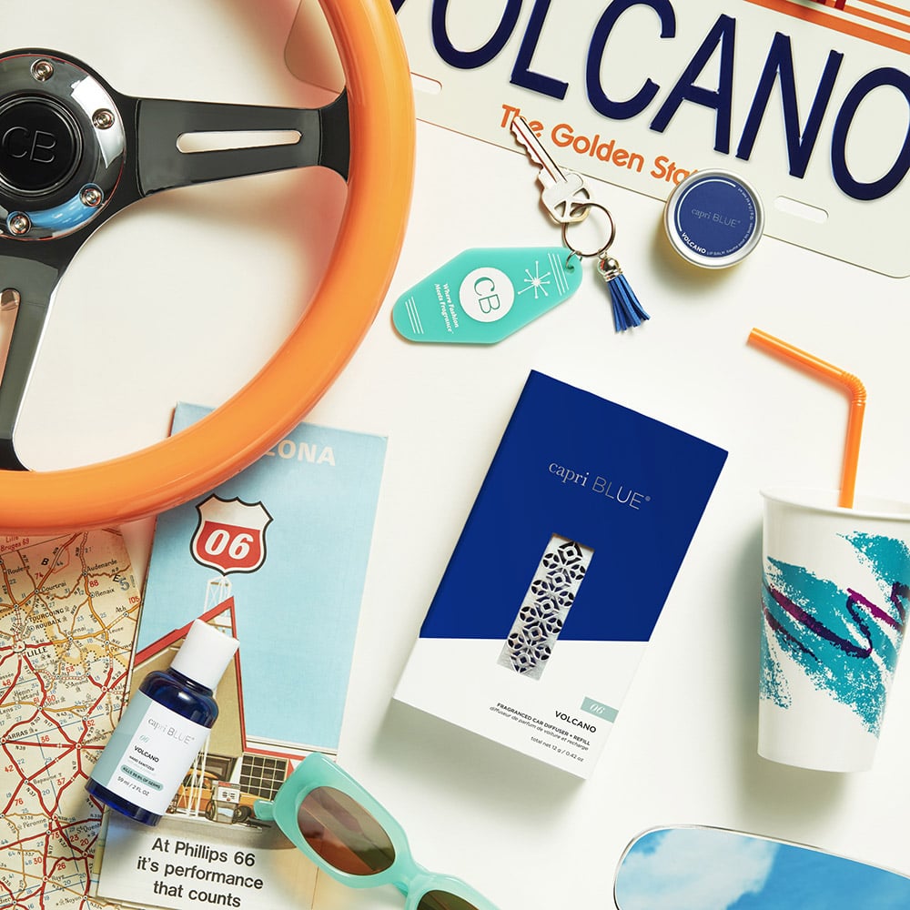Capri Blue Car Diffuser Refills - Volcano
